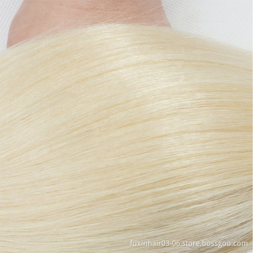 Fuxin human hair store from vietnam blonde straight double drawn vietnamese hair